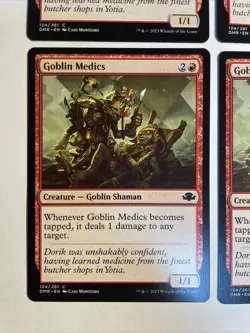 4x Mtg Dominaria Remastered Goblin Medics NM/M Magic The Gathering - Image 2