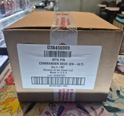MAGIC THE GATHERING MTG - FINAL FANTASY - SEALED - COMMANDER 4 DECK CASE ----- - Image 1