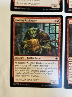 4x Mtg Conspiracy: Take The Crown Goblin Racketeer NM Magic The Gathering - Image 2