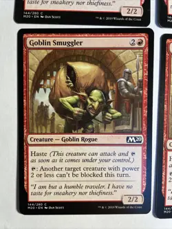 4x Mtg Core Set 2020 M20 Goblin Smuggler NM Magic The Gathering - Image 2