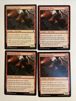 4x Mtg Ixalan Headstrong Brute NM Magic The Gathering - Image 1