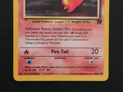 Pokemon Team Rocket Charmander 50/82 Vintage WOTC Common - Image 4