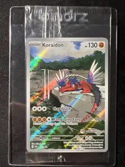 Pokemon Center Stamped Promos Miraidon SVP 013 and Koraidon SVP 014 Sealed Set - Image 2