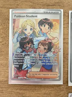Pokemon TCG Paldean Fates Lot of 6 Shiny 4 Full Arts and 2 Holos NM/M - Image 2