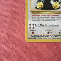 Pokemon TCG Snorlax Jungle Card 27/64 Non Holo Rare - Image 5