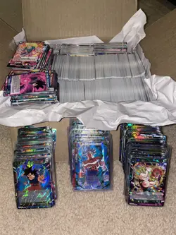 2400+ Dragon Ball Super Masters Card Game Lot | 200+ Foil/ Gold Stamped Cards - Image 1