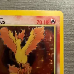 Pokemon TCG Moltres Fossil Holo Card 12/62 LP - Image 4