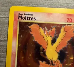 Pokemon TCG Moltres Fossil Holo Card 12/62 LP - Image 5
