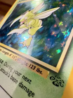 Pokemon TCG Scyther Holo Rare Jungle Card 10/64 LP Condition - Image 2