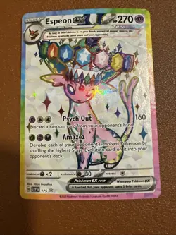 Espeon ex SVP175 Sv: Scarlet & Violet Promo Cards Holo - Image 1