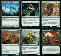 Poisoned Deathtouch-100 Card Magic the Gathering Commander Deck-Fynn-MTG- Nylea - Image 1