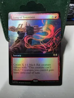 Song of Totentanz (Extended Art) Wilds of Eldraine Foil NM - Image 1