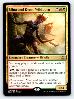 Mina and Denn, WIldborn - Oath of the Gatewatch - MTG - Image 1