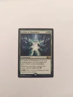 Leyline of Abundance Core Set 2020 Regular NM MTG *1* - Image 1