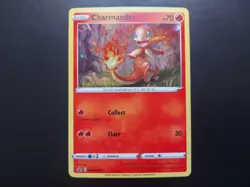 Pokemon - Charmander SWSH092 Cosmos Holo Promo with Swirl - Image 1