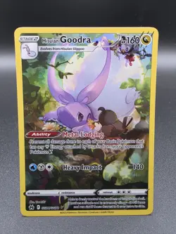 Hisuian Goodra GG21/GG70 - Pokemon Crown Zenith Galarian Gallery Full Art Holo - Image 1
