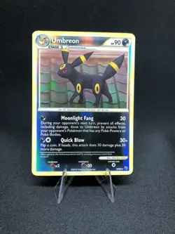 Umbreon 10/90 Reverse Holo Pokemon Undaunted Rare - Image 1