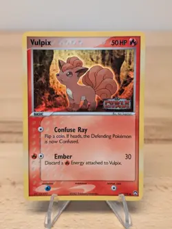2007 Vulpix Stamped Reverse Holo EX Power Keepers 69/108 Fire Fox LP+ - Image 1