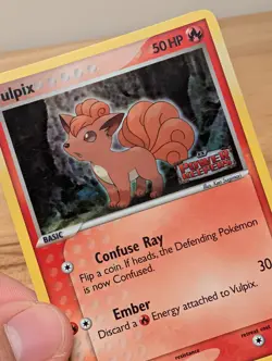 2007 Vulpix Stamped Reverse Holo EX Power Keepers 69/108 Fire Fox LP+ - Image 2