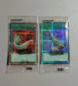 x2 Yu-Gi-Oh! Harpie's Feather Duster EDC1-EN001 Quarter Century Secret Rare - Image 1
