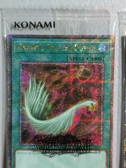 x2 Yu-Gi-Oh! Harpie's Feather Duster EDC1-EN001 Quarter Century Secret Rare - Image 2