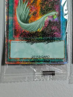 x2 Yu-Gi-Oh! Harpie's Feather Duster EDC1-EN001 Quarter Century Secret Rare - Image 3