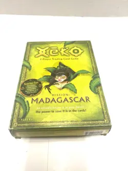 Xeko, Mission: Madagascar, New Open Box, 2-Player Trading Card Game, Starter Set - Image 1