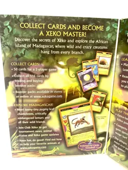 Xeko, Mission: Madagascar, New Open Box, 2-Player Trading Card Game, Starter Set - Image 2