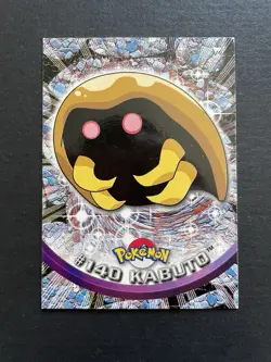 Kabuto Pokemon Topps 2000 Blue Logo Card - Image 1