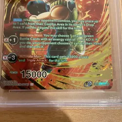 SS Bardock, Paternal Unison SPR Dragon Ball Card BT10-062 PSA 10 1st Ed DBS - Image 4