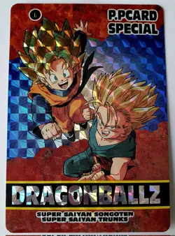 Carte Dragon Ball Z DBZ PP Card Part Special 2 #6 Prisme AMADA 1995 - Image 1