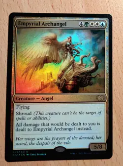 Mtg Magic: # FOIL # Himmlischer Erzengel, Empyrial Archangel, English Engel - Image 2