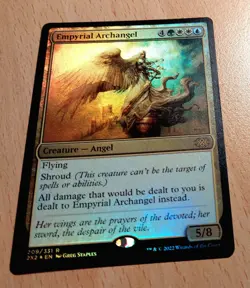 Mtg Magic: # FOIL # Himmlischer Erzengel, Empyrial Archangel, English Engel - Image 3