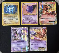 Pokemon TCG Lot - Machamp 1st- Charizard Evol- Gengar Fossil- Mewtwo Evol/ Cele - Image 1