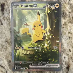 English Pokemon Pikachu EX Sir Ascending Hero’s 276/217 Near Mint/Pack Fresh - Image 1