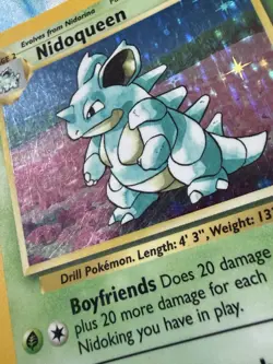 Pokemon Jungle Set Rare, Holo Nidoqueen 7/64 (English) - Image 2