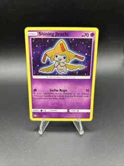 Shining Jirachi 42/73 Shiny Holo Rare Shining Legends Pokemon Card NM - Image 1