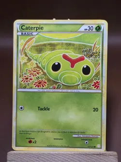 HP CATERPIE - 57/123 - HeartGold SoulSilver HGSS - Pokemon Card - Image 1