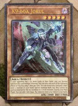 YuGiOh K9-66A JOKUL Ultimate Rare OP29-EN001 - Image 2