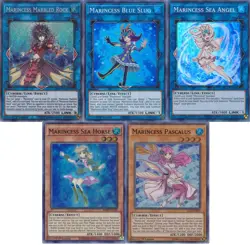 Yugioh Marincess Budget Deck - Pascalus - Cynet Mining - Marbled Rock 55 Cards - Image 1