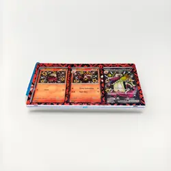 Pokemon TCG Skeledirge EX SVP079 080 081 Paldean Fates Promo Set & Card Holder - Image 1