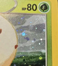 Pokemon TCG Eldegoss SWSH046 2020 Sword & Shield Black Star Promo Card - LP - Image 3