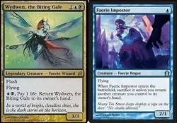 Bouncing Faeries (Blue Black) Deck - Wydwen - 60 Cards MTG Magic Gathering NM - Image 1