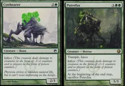 Infect (Mono Green) Deck - Swarmlord - Putrefax 60 Cards MTG - Magic Gathering - Image 1