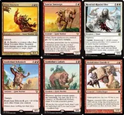 Giant (Red White) Deck - Brion Stoutarm -Hamletback 60 Cards MTG Magic Gathering - Image 1