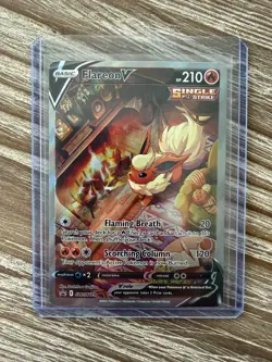 Flareon V SWSH179 SWSH: Sword & Shield Promo Cards Holo - Image 1