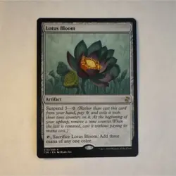 Magic: The Gathering NM Lotus Bloom Time Spiral Remastered Rare Artifact 270 - Image 1