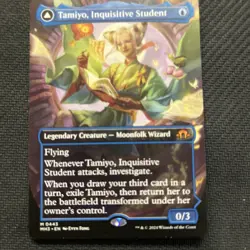 Tamiyo, Inquisitive Student (Borderless) Modern Horizons 3 Regular - Image 1