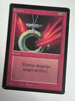 Magic the Gathering MTG Shatter Beta NM Playset (4) (Beta Bob) - Image 2