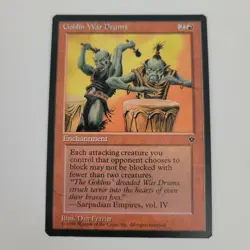 MTG 1994 Goblin War Drums Fallen Empires 58a Regular Common - Image 1